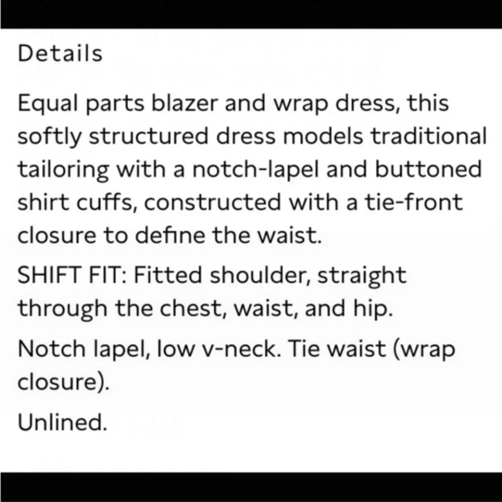 NWT! Banana Republic Red Sunset Blazer Wrap Dress - Multiple Sizes 💛 - Picture 5 of 6